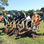 Groundbreaking for livestock Center