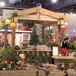 Saul's Flower Show exhibit