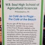 Flower Show exhibit Sign