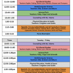 teacher office hour schedule