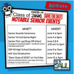 List of important senior dates