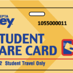 picture of student fare card