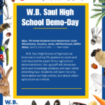 April Demonstration day details